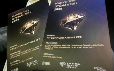 Ismét 2-szeres Marketing Gyémántdíjas ügynökség lettünk – értéket teremtő kommunikációval